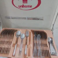 سرویس قاشق و چنگال ۲۴ نفرِ یونی هوم|ظروف سرو و پذیرایی|پاکدشت, پاکدشت (مامازند)|دیوار