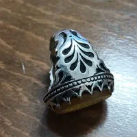 انگشتر عقیق پرتقالی اصل