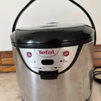 پلوپز برند تفال tefal استیل  تمیز و سالم|اجاق گاز و لوازم برقی پخت‌وپز|تهران,  امام زاده قاسم (نیاوران)|دیوار
