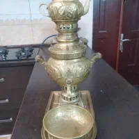 فروش وخرید آینه وشعمدان سماوربرنجی|کلکسیون اشیاء عتیقه|مشهد, هفت تیر (حافظ)|دیوار