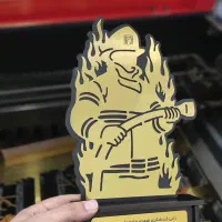 تندیس مدل آتش نشان امکان سفارشی سازی