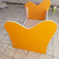 تخت خواب کودک زیزی|اسباب و اثاث بچه|صحنه, |دیوار
