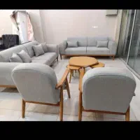 تعویض مبل و ناهار خوری مینی مال با چوب راش اقساطی