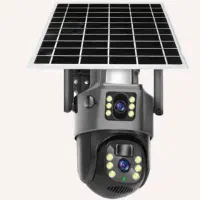 دوربین دولنزسیمکارتی بدون نیازب برق با پنل خورشیدی