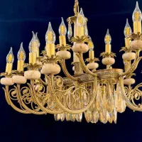 لوستر نمایشگاه چغاسبز|لوستر و چراغ آویز|ایلام, |دیوار