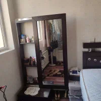 تخت  خواب و کمد  لوازم اریشی|تخت و سرویس خواب|فولادشهر, مسکن مهر فولادشهر|دیوار