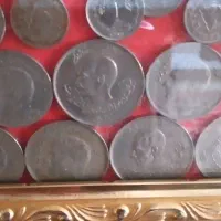 تعداد حدودا ۲۵۰ عدد سکه|کلکسیون سکه، تمبر، اسکناس|فیروزکوه, |دیوار