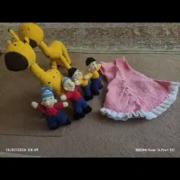 ۲تازرافه.۴تاپت ومت.یه بلوزصورتی  بافته شده تمیز
