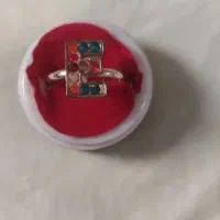 دو عدد انگشتر دخترانه رنگ ثابت