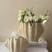 جا دستمالی و گلدان