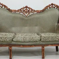 مبل ۹ نفره کلاسیک چوب راش|مبلمان خانگی و میز عسلی|اهواز, کوی ترابری|دیوار
