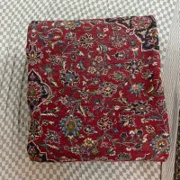 فرش دست بافت کاشان ۱۲ متری زمینه لاکی|فرش|تهران, وحیدیه|دیوار