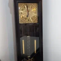 ساعت ایستاده چوبی