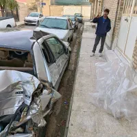 405تصادفی مدل 87 دوگانه فابریک|خودرو سواری و وانت|قم, شهرک امام حسن|دیوار