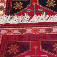 قالیچه سنتی بختیاری|گلیم، جاجیم، گبه|اصفهان, شاهزاده ابراهیم|دیوار