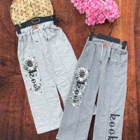 شلوار ملانژ دخترانه