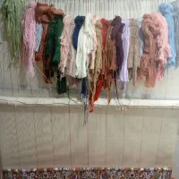 قالی ابریشمی ۹تایی|فرش|تیران, |دیوار