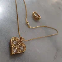 طلا بدونه کارکرده زنجیر و پلاک و انگشتر|جواهرات|بوکان, |دیوار