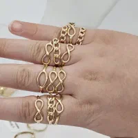 انگشتر بینهایت طلا از 8 میلیون