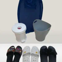 سطل سبد لباس دمپایی نیکتا همه نو