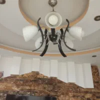 لوستر پنج شاخه و تک