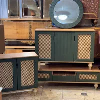 جاکفشی/ کنسول آینه /میزتی وی مدل حصیری|بوفه، ویترین، کنسول|تهران, بهداشت|دیوار