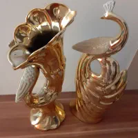 پرده نو وتزیینی طاووس طلایی|پرده، رانر، رومیزی|زنجان, |دیوار