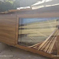 پارتیشن دوجداره mdf پرده دار