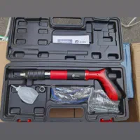 تراز لیزری میخکوب چاشنی فارسی بر دریل ش منگنه بادی|ماشین‌آلات صنعتی|میاندوآب, |دیوار