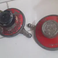 دو عدد رگلاتور گاز کپسولی اصلی کیفیت خوب