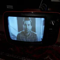 تلویزیون قدیمی سیاه وسفید|تلویزیون و پروژکتور|بیرجند, |دیوار