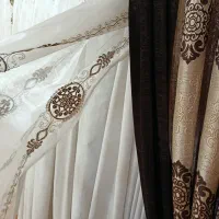 پرده سه تیکه با کتیبه|پرده، رانر، رومیزی|هشتگرد, هیو|دیوار