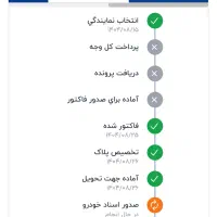 رانا پلاس موتور tu5p فاکتور شده و اماده تحویل