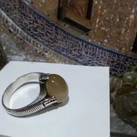 انگشتر عقیق یمن نباتی قدیمی|جواهرات|اصفهان, سنبلستان|دیوار