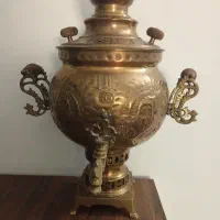 سماور زغالی برنجی