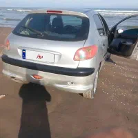 ۲۰۶نقره ای شاسی سالم تمام رنگ۸۳|خودرو سواری و وانت|رشت, معلم|دیوار