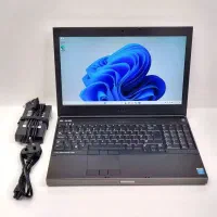 لپتاپ 8 هسته ایی گرافیکدار i7 dell ssd بی نقص