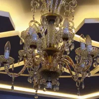 لوستر|لوستر و چراغ آویز|گلبهار, شهر جدید گلبهار|دیوار