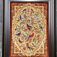 فرش دستباف ابریشم فم