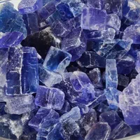 کریستال نمک آبی پررنگ