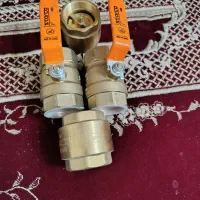 شیرآلات دو اینچ استارکو یک طرفه و دسته گازی|مصالح و تجهیزات ساختمان|اهواز, فاز ۱ پادادشهر|دیوار