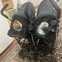 کالسکه دو قلو عصایی