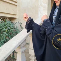 چادر مشکی عربی عبایی گلدوزی و سنگدوزی کد kai8905|لباس|کامیاران, |دیوار