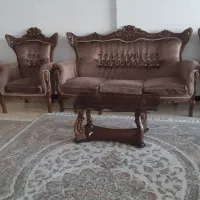مبلمان ۹ نفره سلطنتی|مبلمان خانگی و میز عسلی|تهران, شهرک چیتگر|دیوار