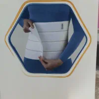 شکم بند سفید ساده