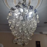 لوستر ۱۰ شاخه لامپ کم مصرف|لوستر و چراغ آویز|تهران, تهرانپارس غربی|دیوار