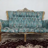 مبل سلطنتی۷نفره و یک گل|مبلمان خانگی و میز عسلی|سراب, |دیوار