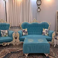 مبل کلاسیک 10نفره خوش رنگ و در حد|مبلمان خانگی و میز عسلی|مشهد, سجادیه|دیوار