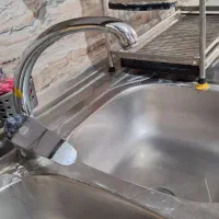 سینک و شیر و جای ظرف