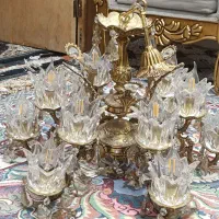 لوستر برنجی یک جفت سالم